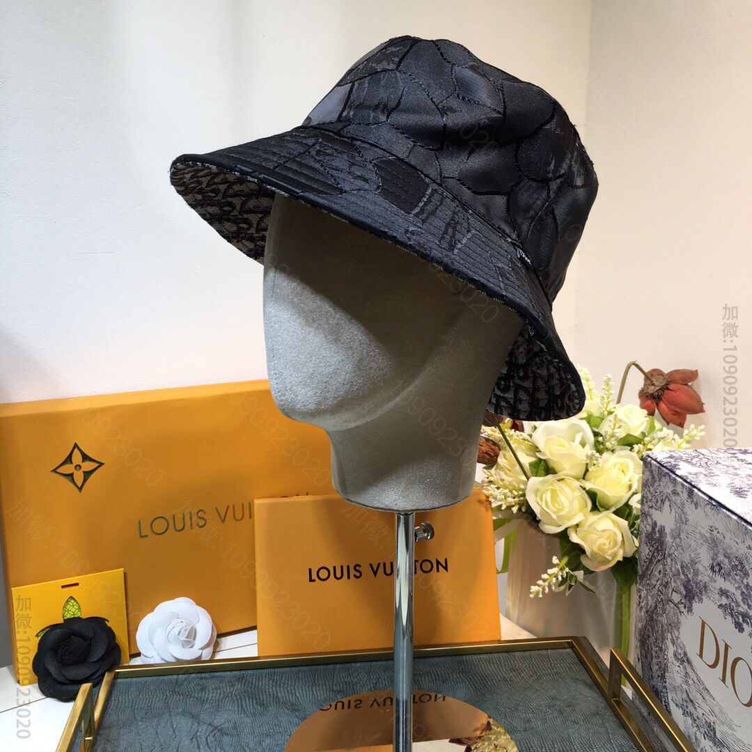 DIOR迪奥新款男女通用双面渔夫帽