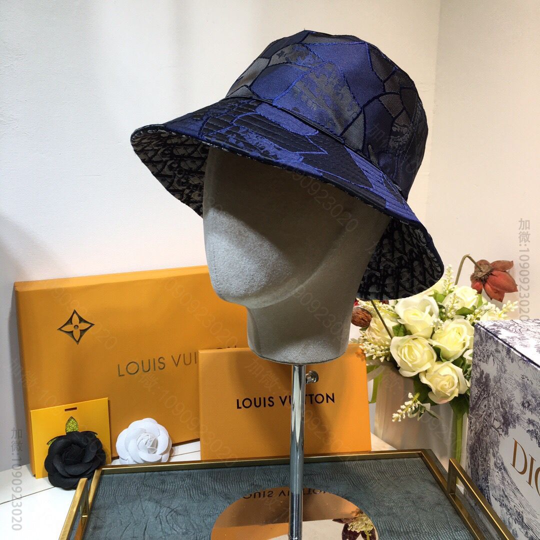 DIOR迪奥新款男女通用双面渔夫帽