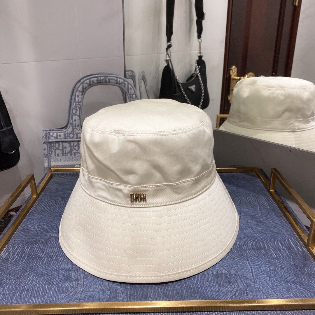 Dior迪奥100%纯棉渔夫帽