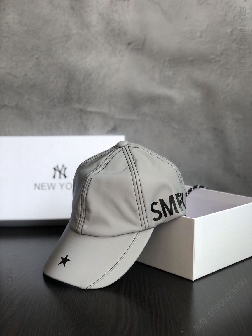 SMFK合作款反光棒球帽鸭舌帽