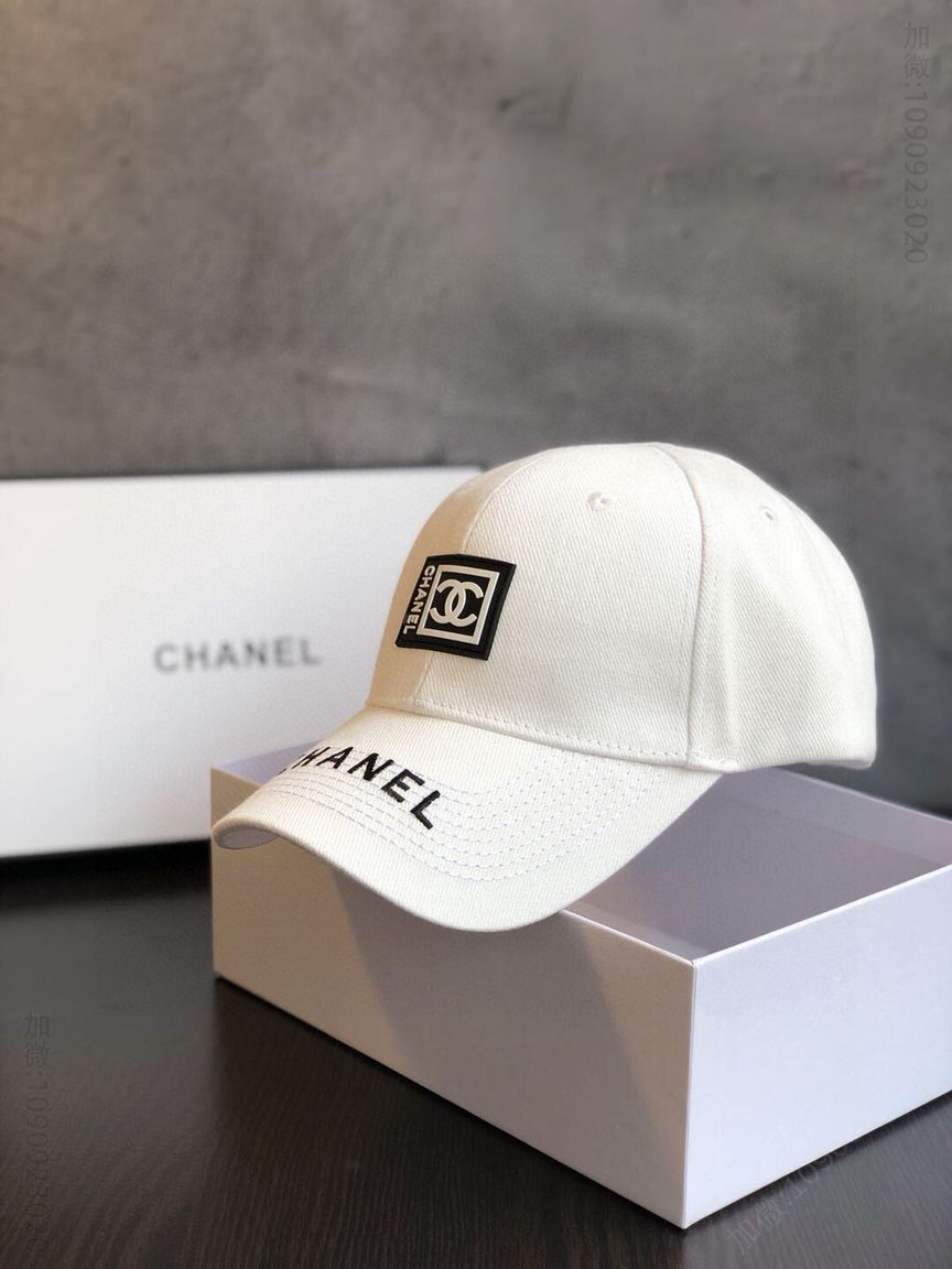 CHANEL香奈儿2023新款经典‬款男女通用棒球帽
