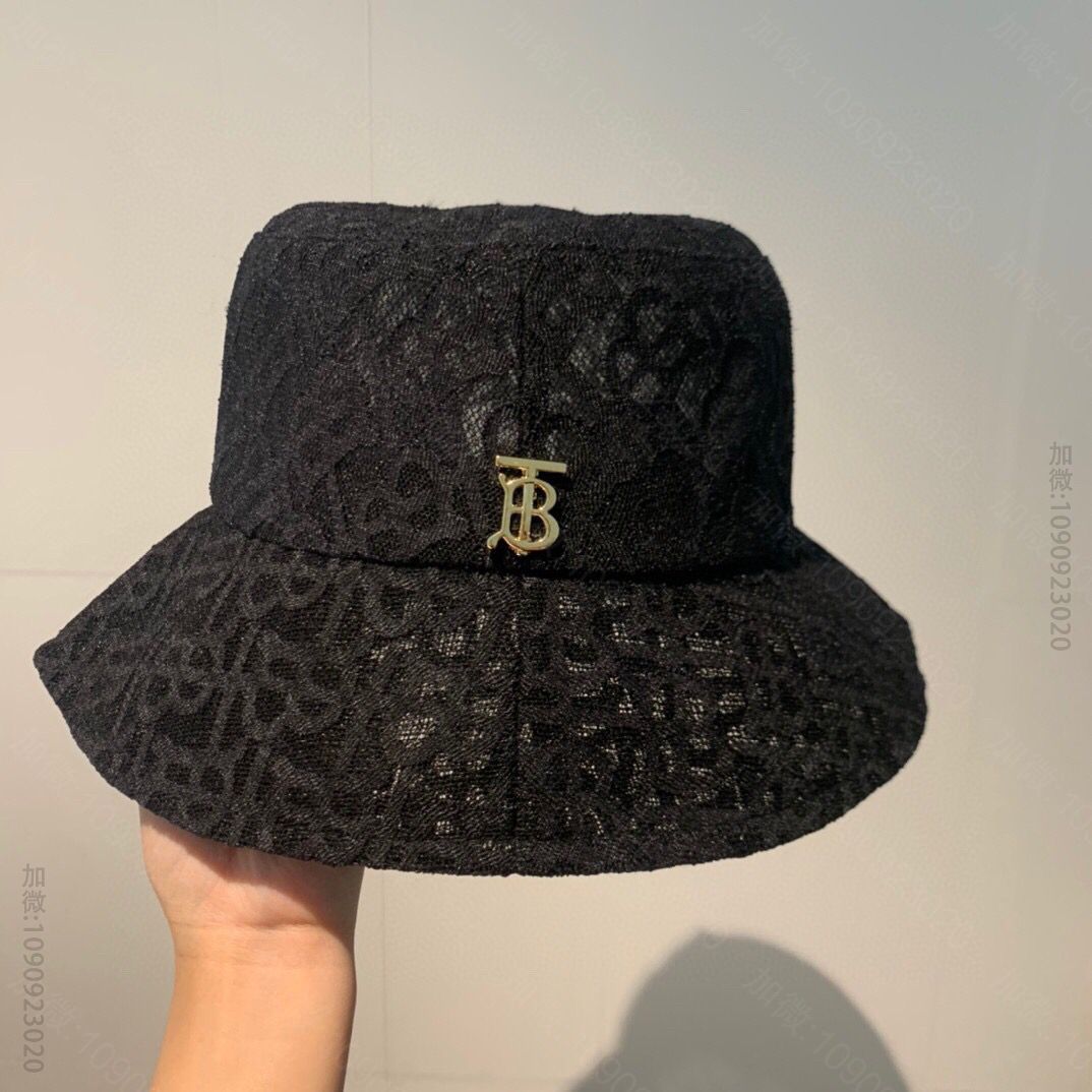 Burberry巴宝莉百搭单品蕾丝渔夫帽