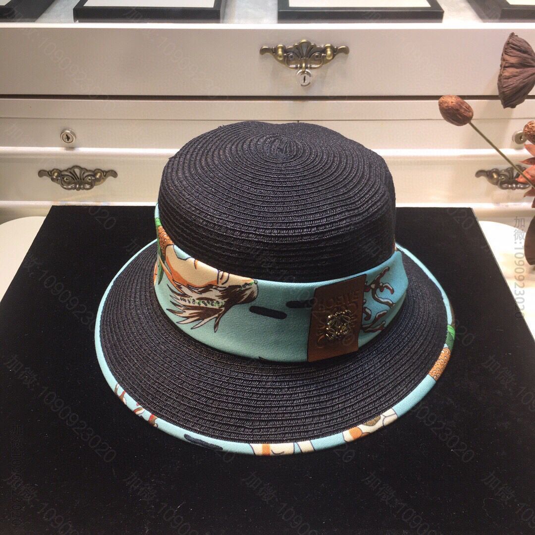 LOEWE罗意威Paula's lbiza夏日限定系列美人鱼草帽
