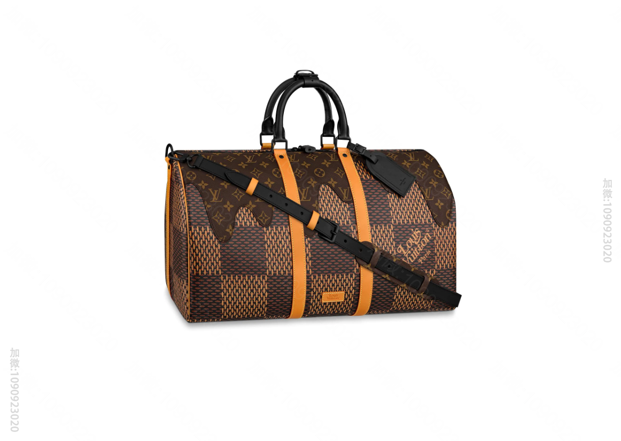 LV N40360 X NIGO限量联名系列Keepall Bandouli...