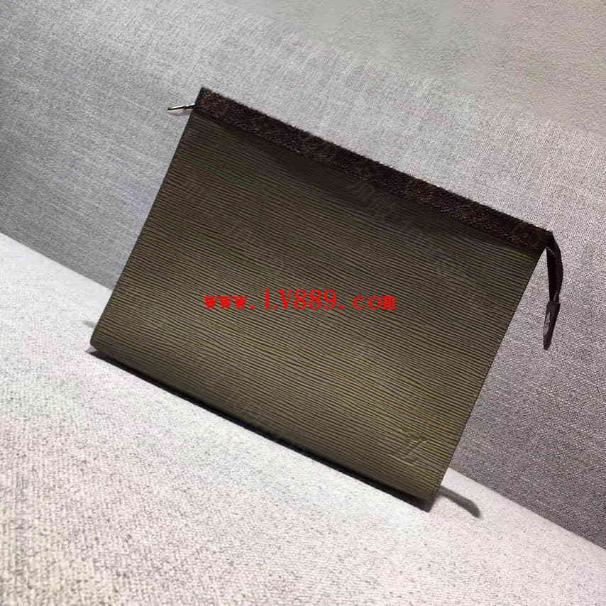 LV M67761 Monogram帆布拼接Epi 皮革POCHETTE V...