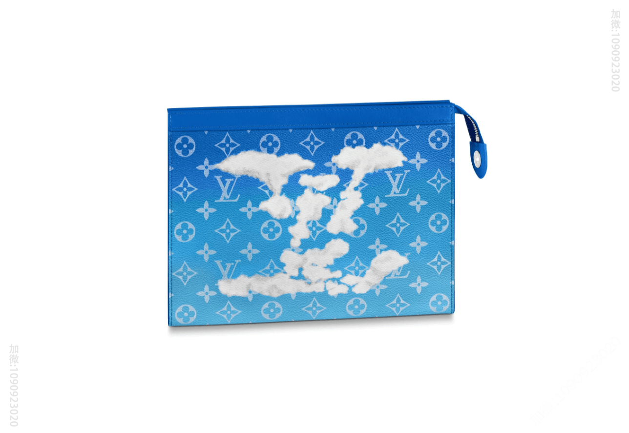 LV M45480 蓝天白云朵系列Pochette Voyage手拿包
