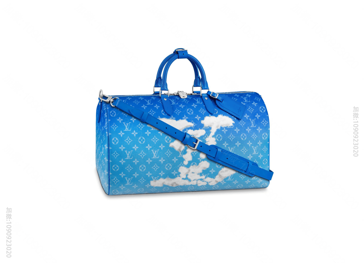 LV M45428 蓝天白云朵系列Keepall 50旅行袋