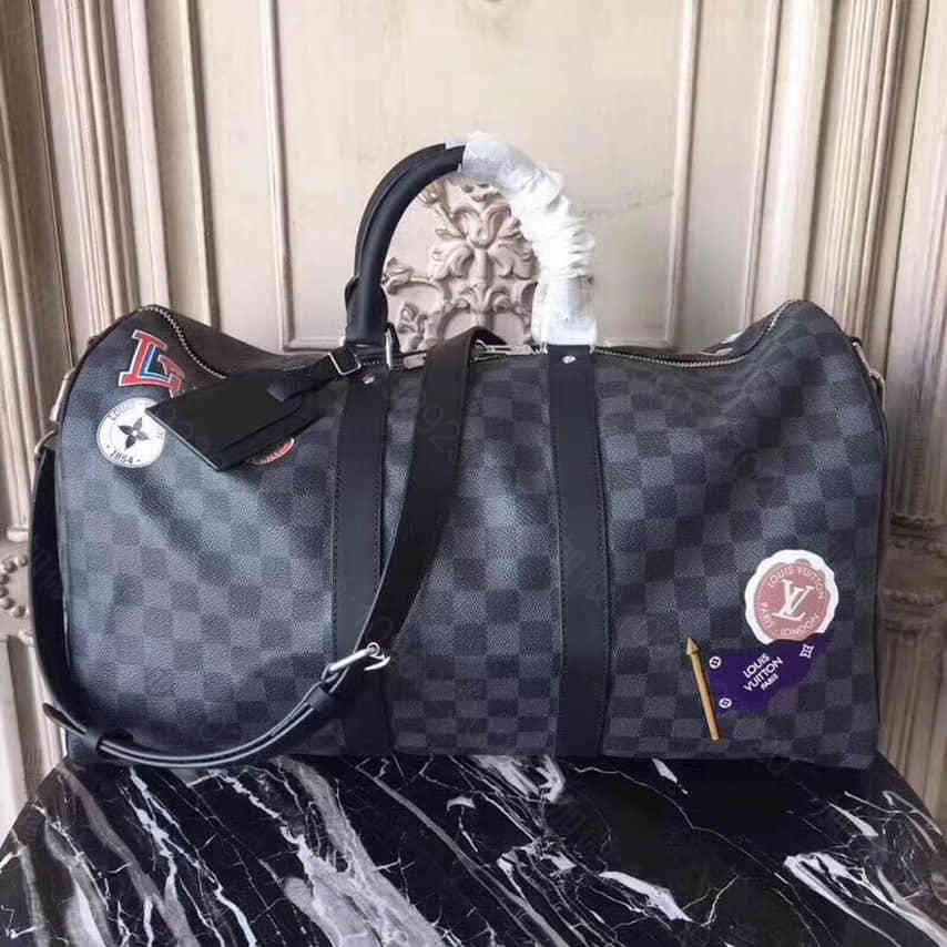 路易威登 LV N41057 League系列 Damier Graphit...