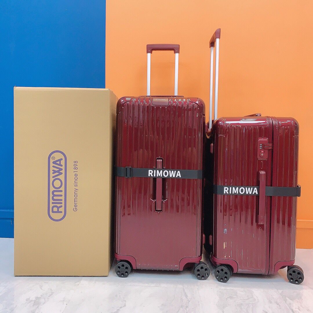 复刻日默瓦男款拉杆箱 RIMOWA日默瓦全新色彩系列行李箱 复刻日默瓦拉杆箱批发 