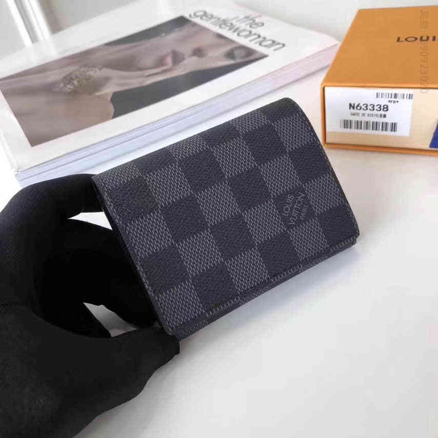 LOUIS VUITTON路易威登 LV Enveloppe Carte de Visite名片夹 N63338