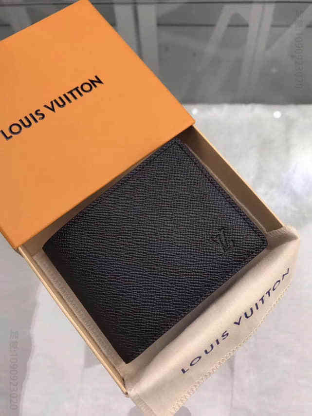 路易威登 LV Taiga皮革Amerigo钱夹 M42100