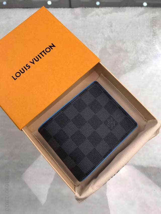 LV/路易威登Damier Graphite钱包N63245