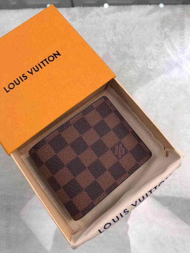 LV/路易威登Damier Graphite钱包N63167