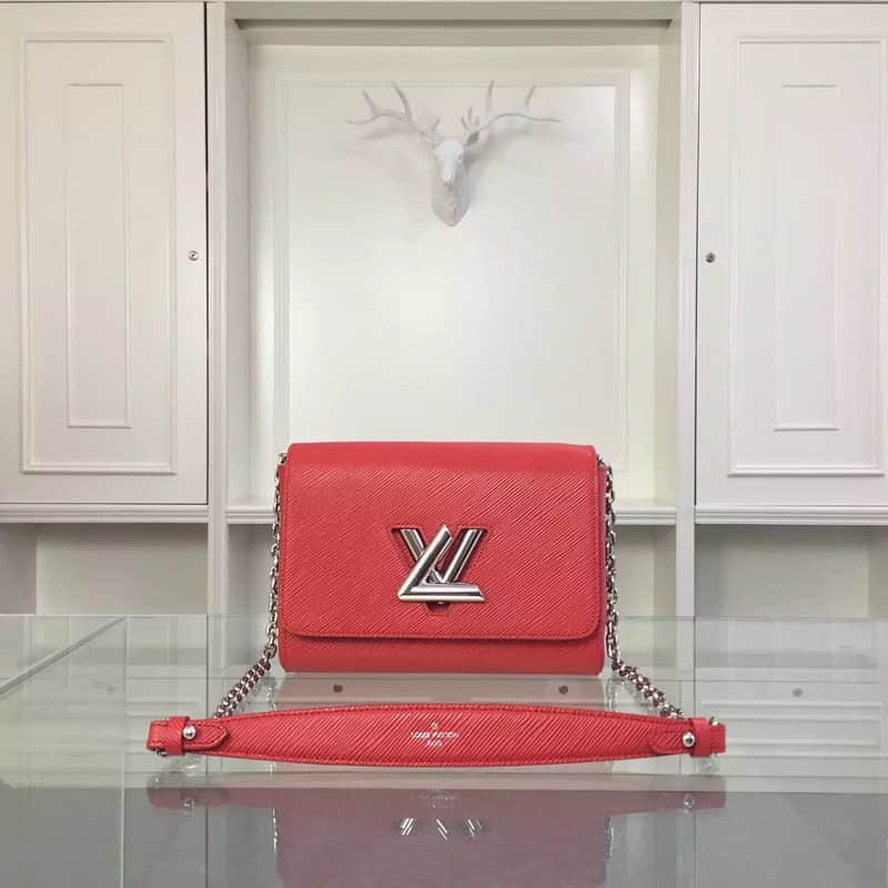 Louis Vuitton LV50271 独特转锁 弧形底座 红色 中高端...