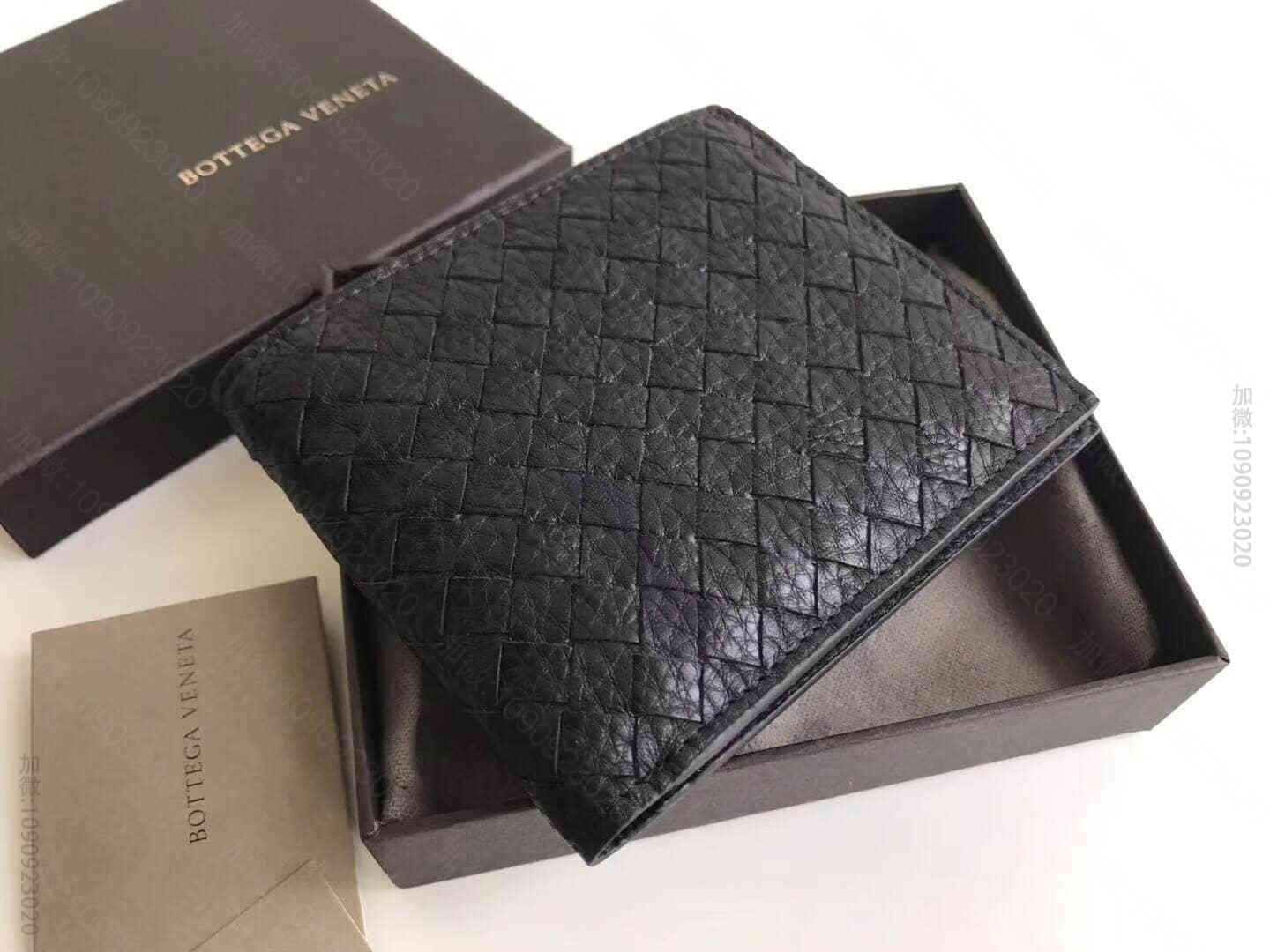 bvbottegaveneta110915短夹定制荔枝纹秋冬纯手工编织