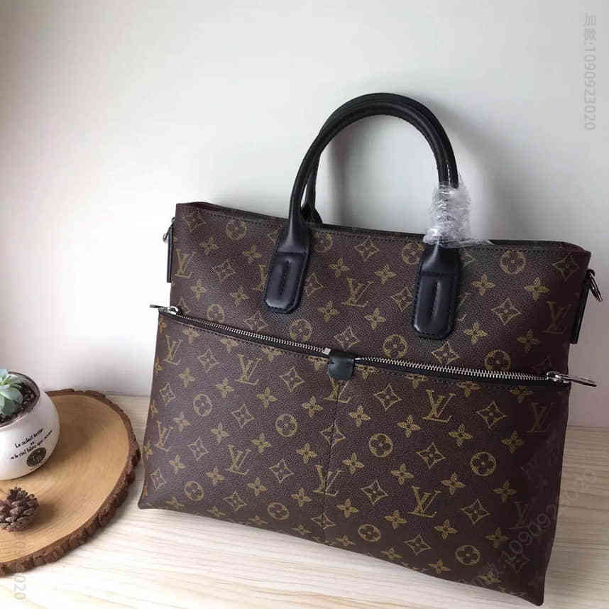 LV M41564 老花男士公文包 广州哪里卖精仿包包
