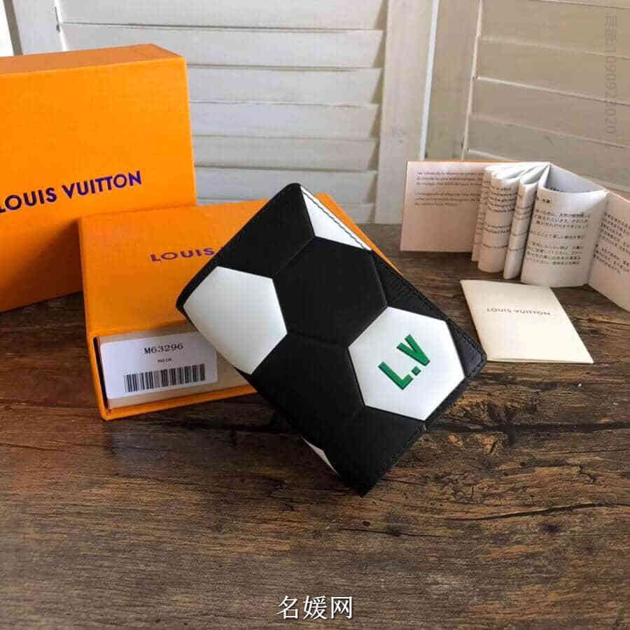 LV/路易威登 18ss新款 世界杯足球图案口袋钱夹M63296