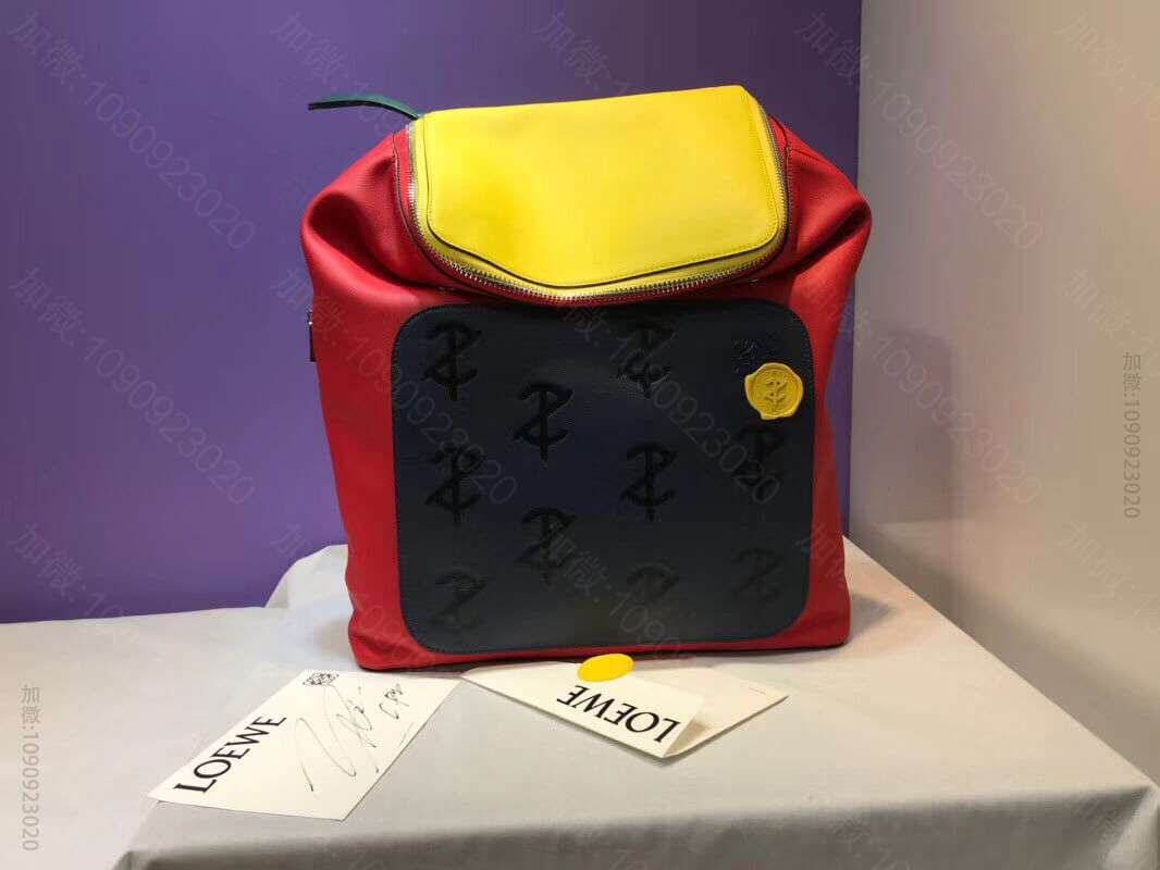 LOEWE罗意威18新款黄子韬同款合作限量版Z.TAOGoya双肩背包