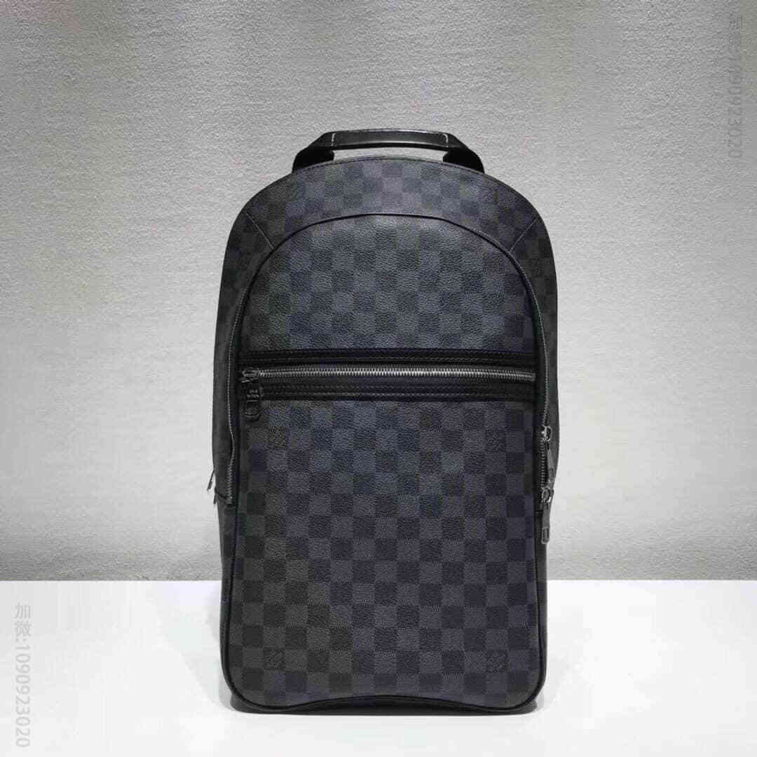 LV/路易威登 Damier Graphite Michael 双肩背包 N58024