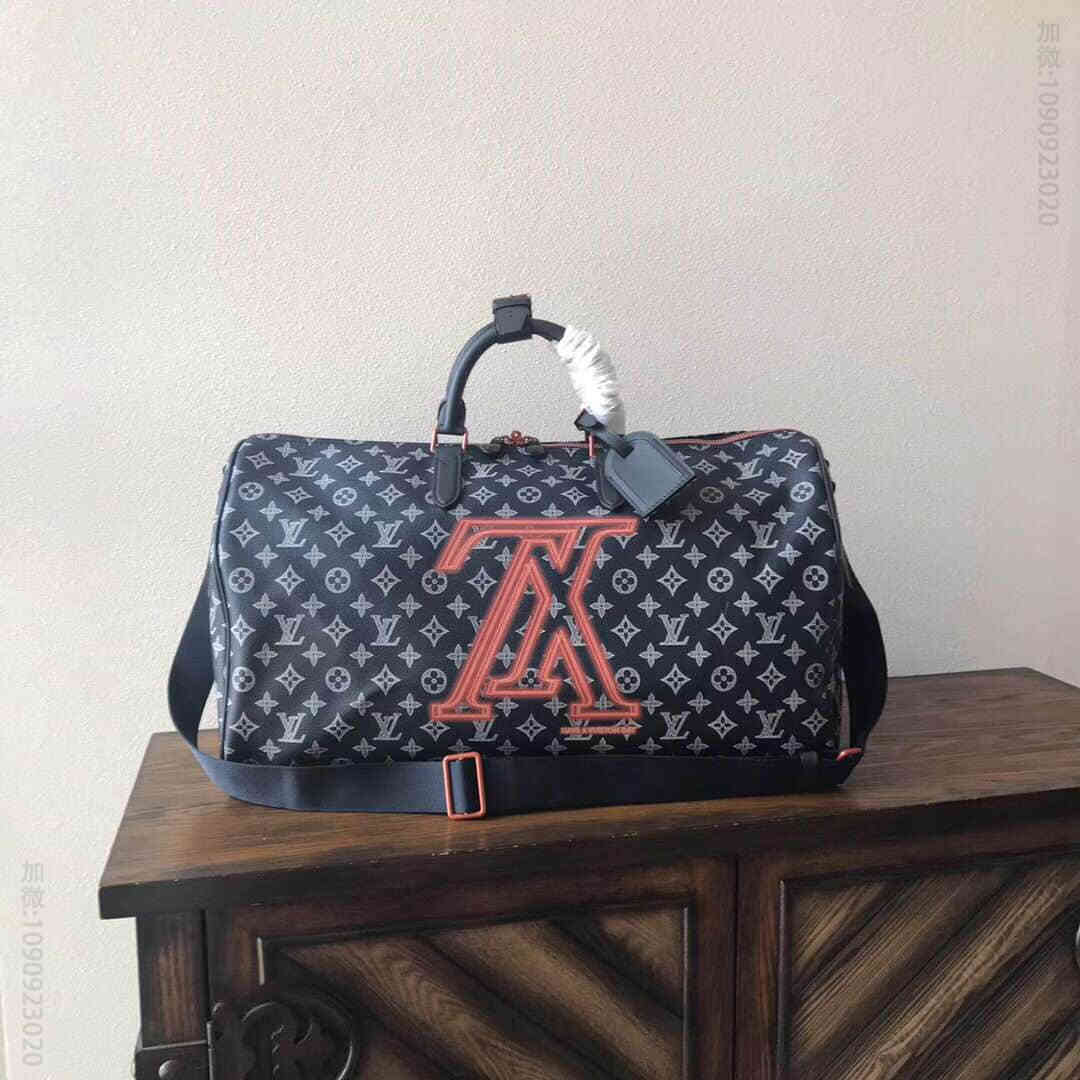 LV/路易威登 18年新款LV颠倒Keepall 50 旅行袋 M43684