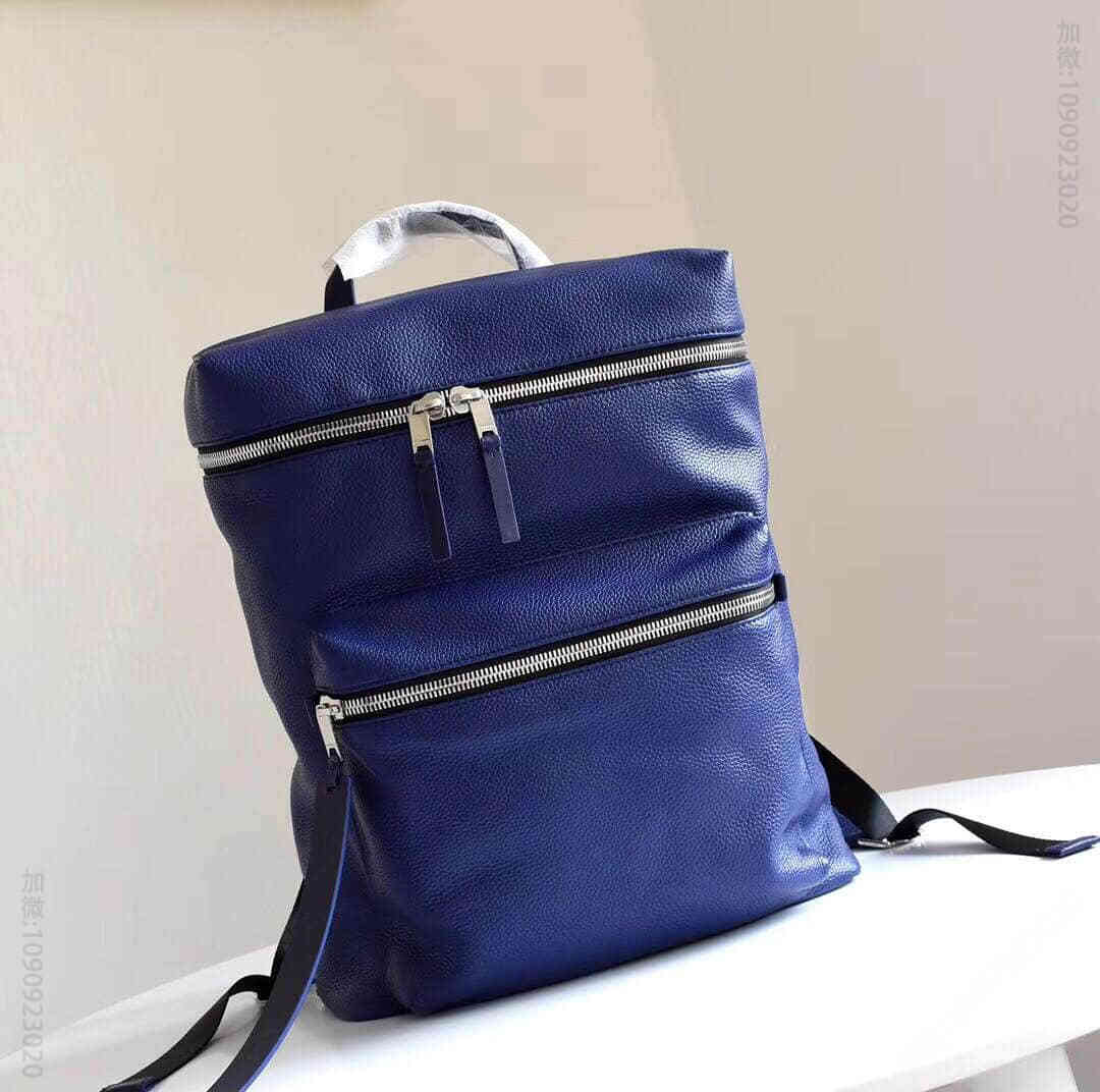 巴宝莉Burberry顶部拉链皮革男士双肩包40743231