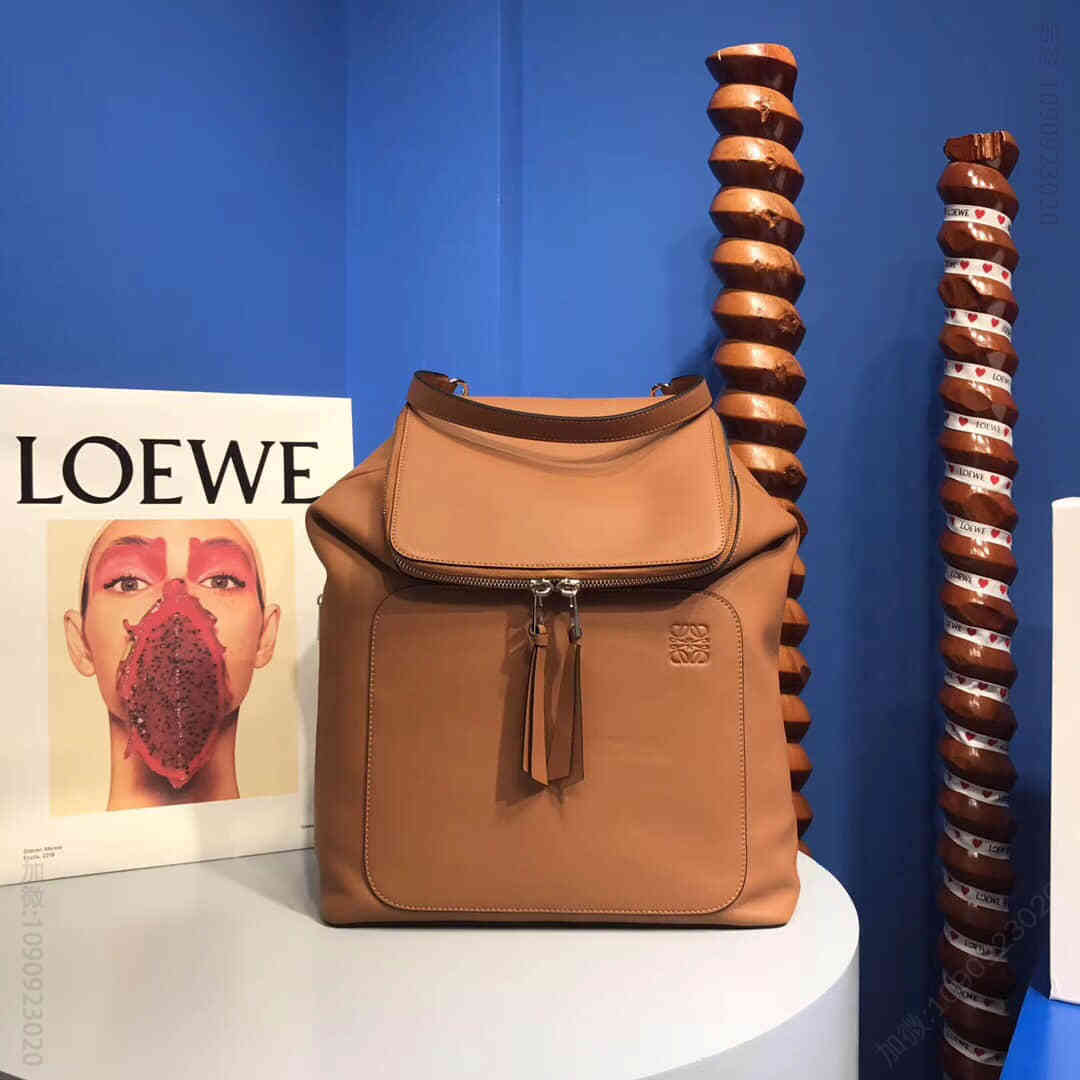 LOEWE罗意威18新款Goya系列双肩书包背包