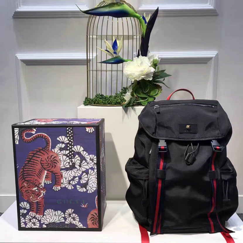 香港专柜同款429037高科技帆布Techpack双肩背包背包