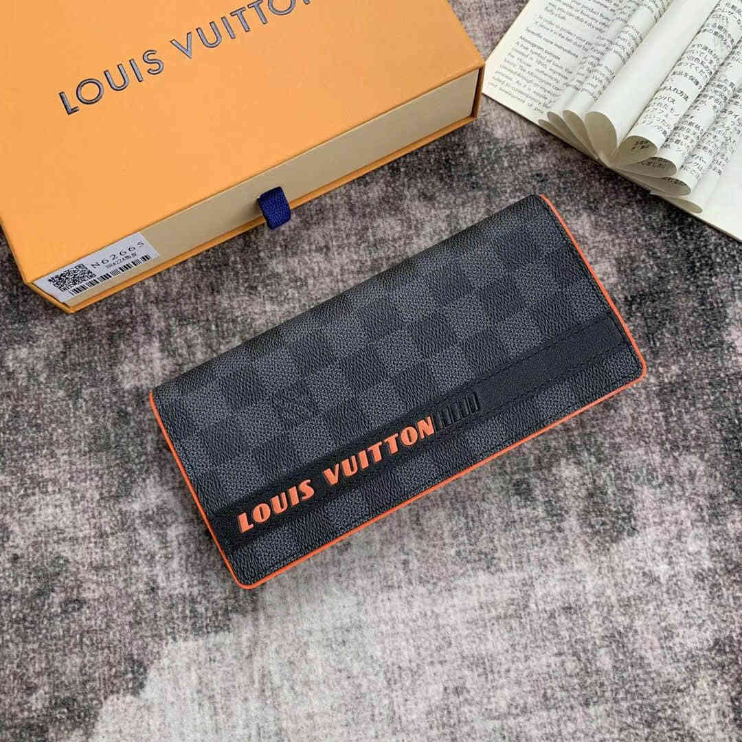 LV/路易威登 1854系列饰皮Brazza钱夹 M62665