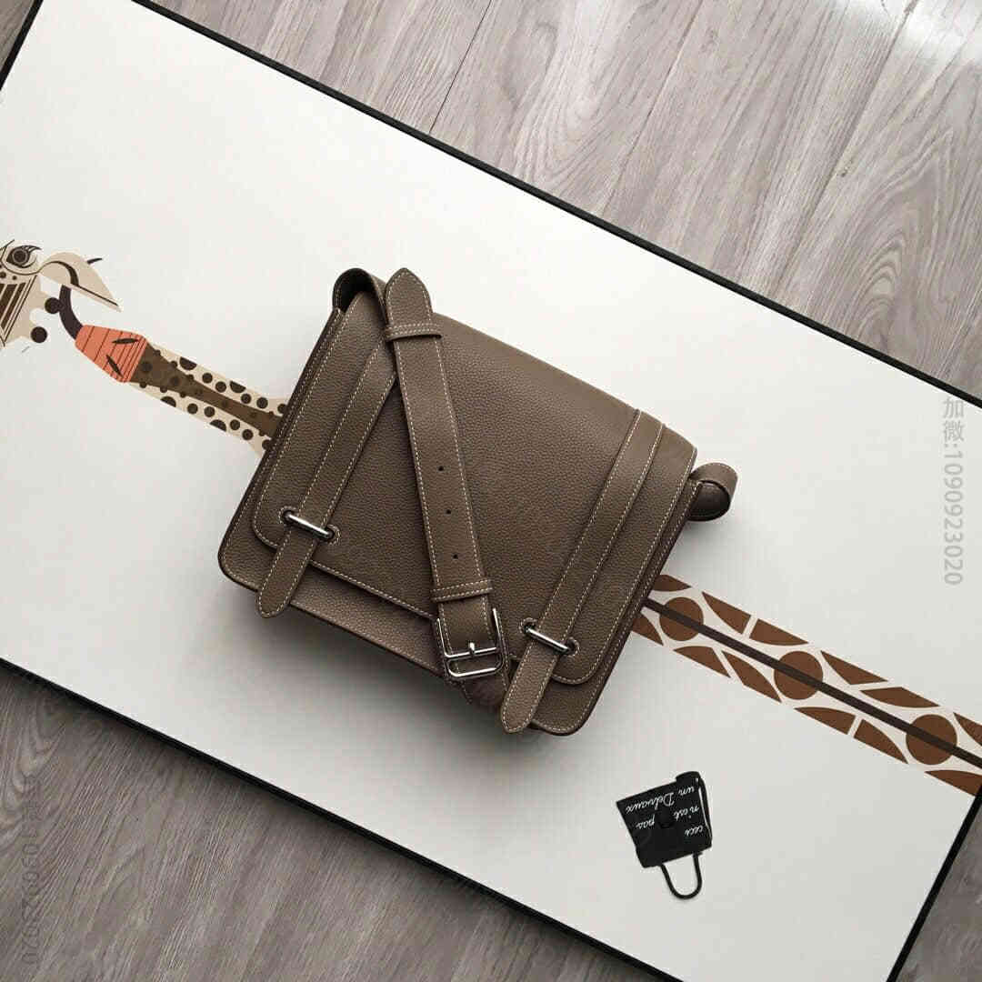 爱马仕HERMESSteven斯蒂夫TOGO皮邮差包