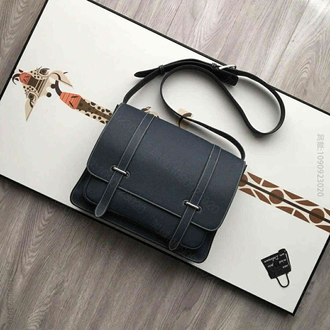 爱马仕HERMESSteven斯蒂夫TOGO皮邮差包