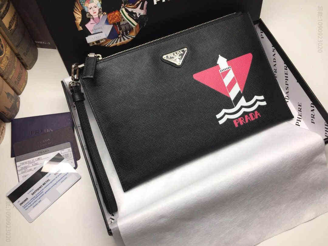 Prada普拉达限量版最新摩登态度系列手包2NG005