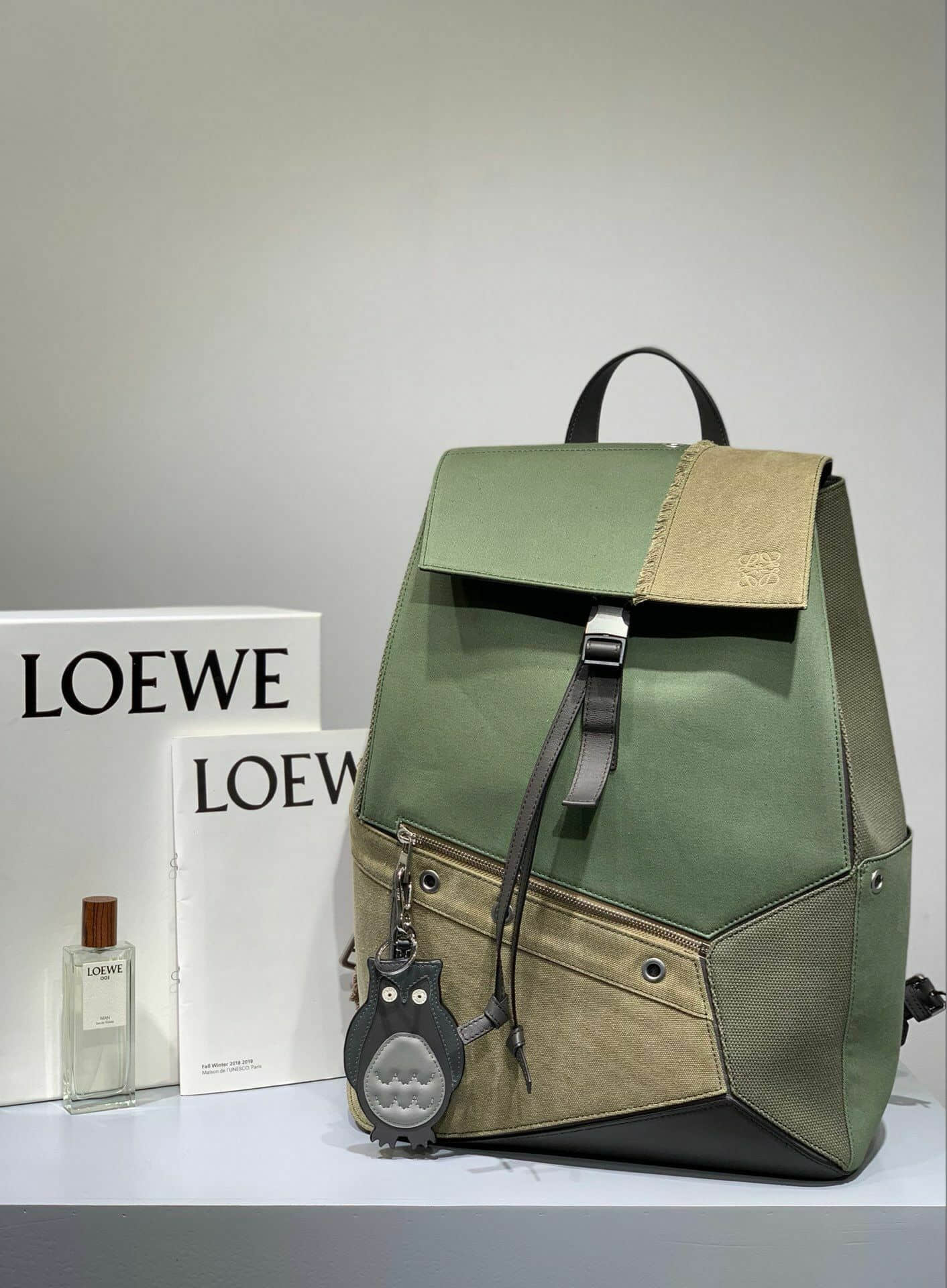 Loewe罗意威Backpack新款超大容量男士双肩包