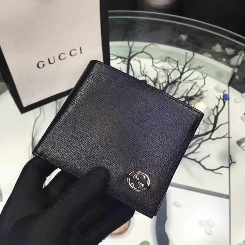 Gucci/古奇男士钱包 官方网站soho男士短款皮夹365474 古奇钱包 奢品皮具网 