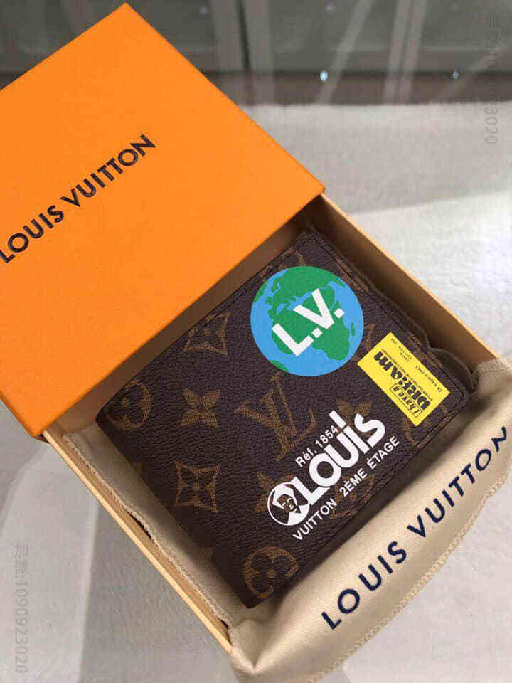 LV M67819 1854系列Multiple短款对折钱夹钱包