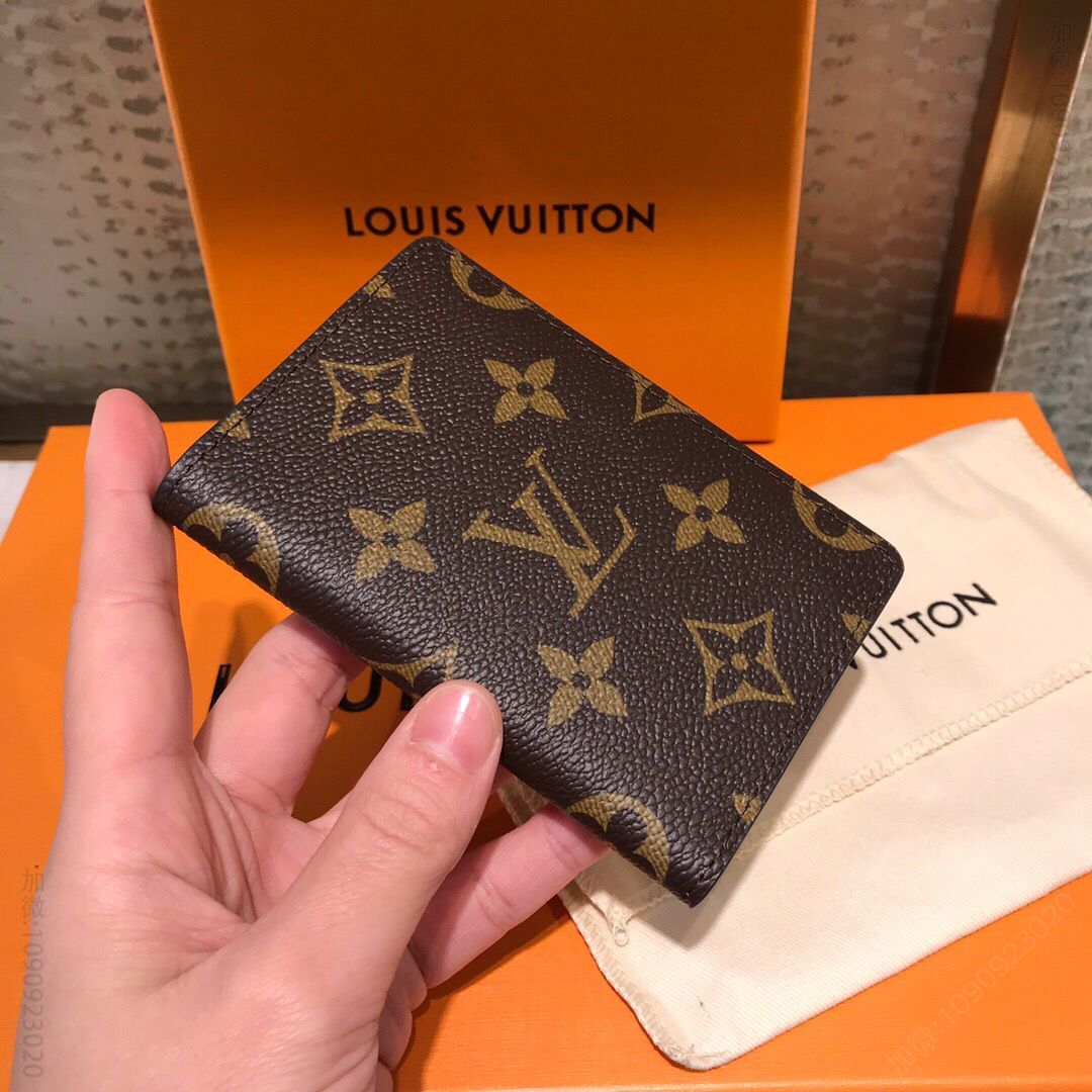 LV 老花口袋钱夹 M60502