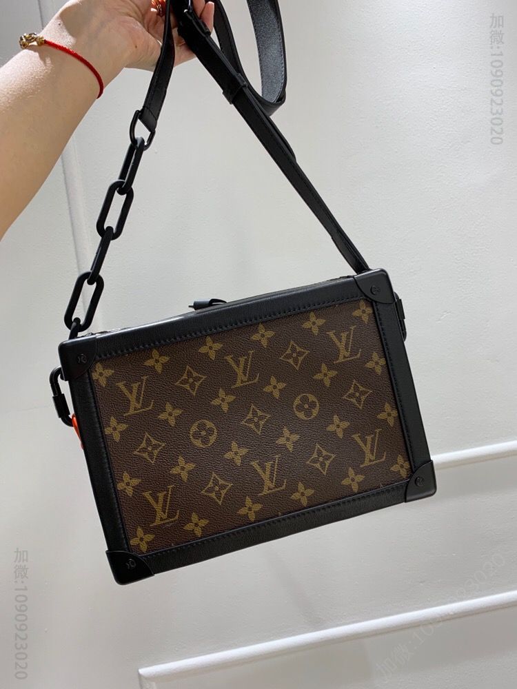 LV M44478 老花SOFT TRUNK手袋单肩斜挎邮差包