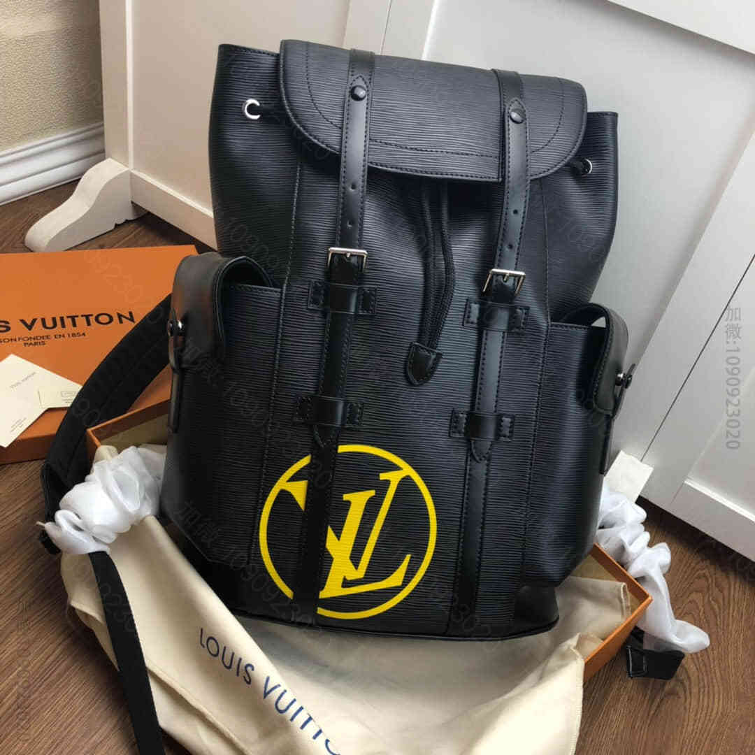 LV M55138 2023新款LV字母Epi皮革Christopher小号...