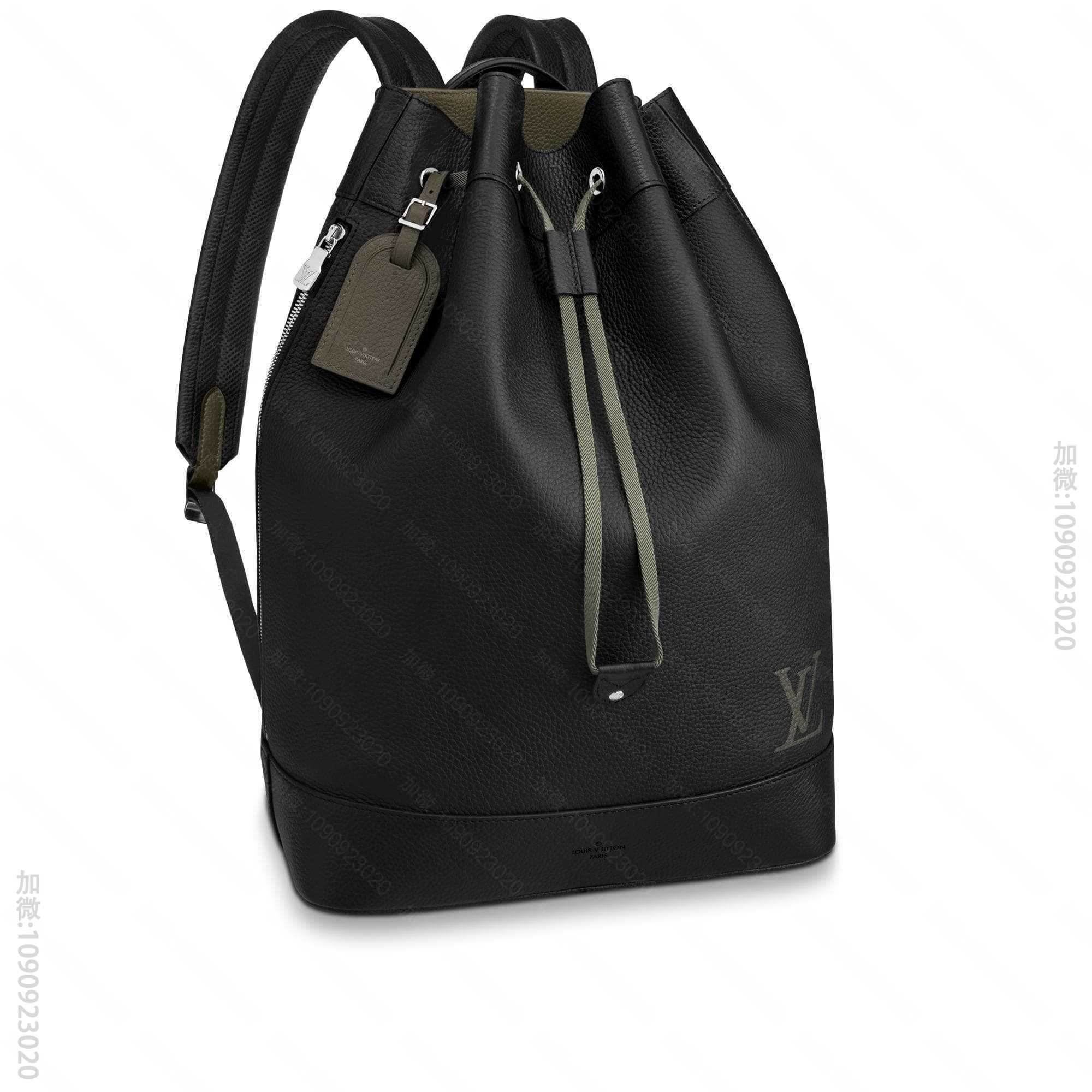 LV M55171 Taurillon牛皮 Noé抽绳双肩包
