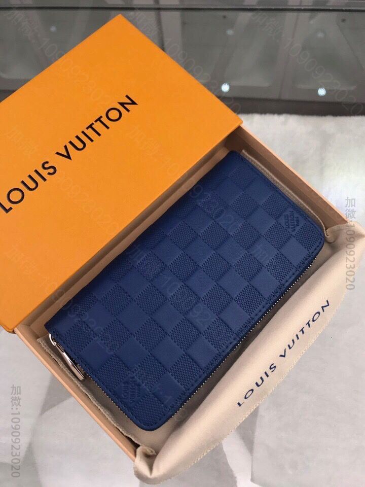 LV 拉链钱夹 N60015压格兰