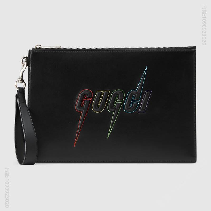 饰Gucci锋刃刺绣手拿包 597678 DTDTN 1058