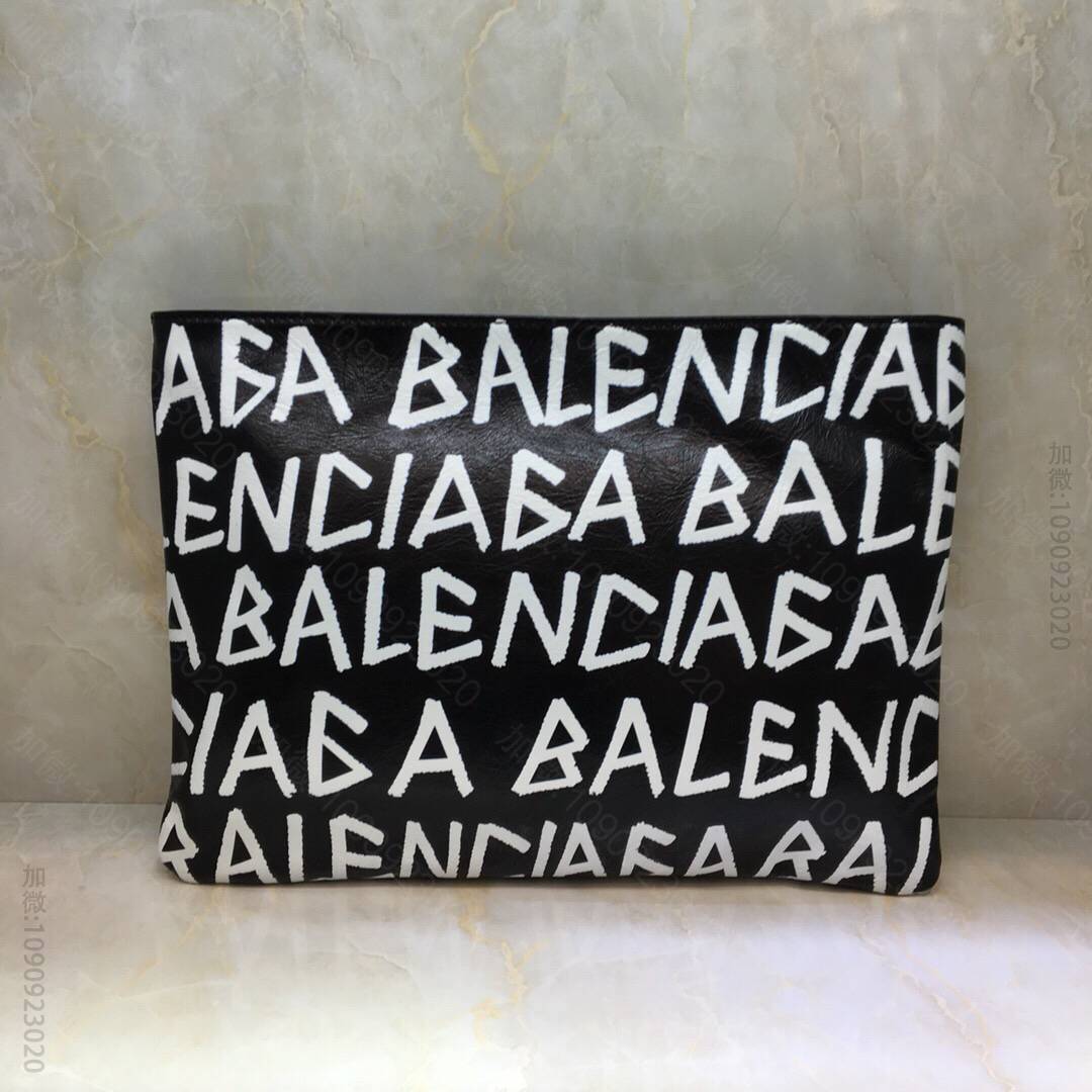 Balenciaga巴黎世家2023春夏新款定制油蜡皮手包168