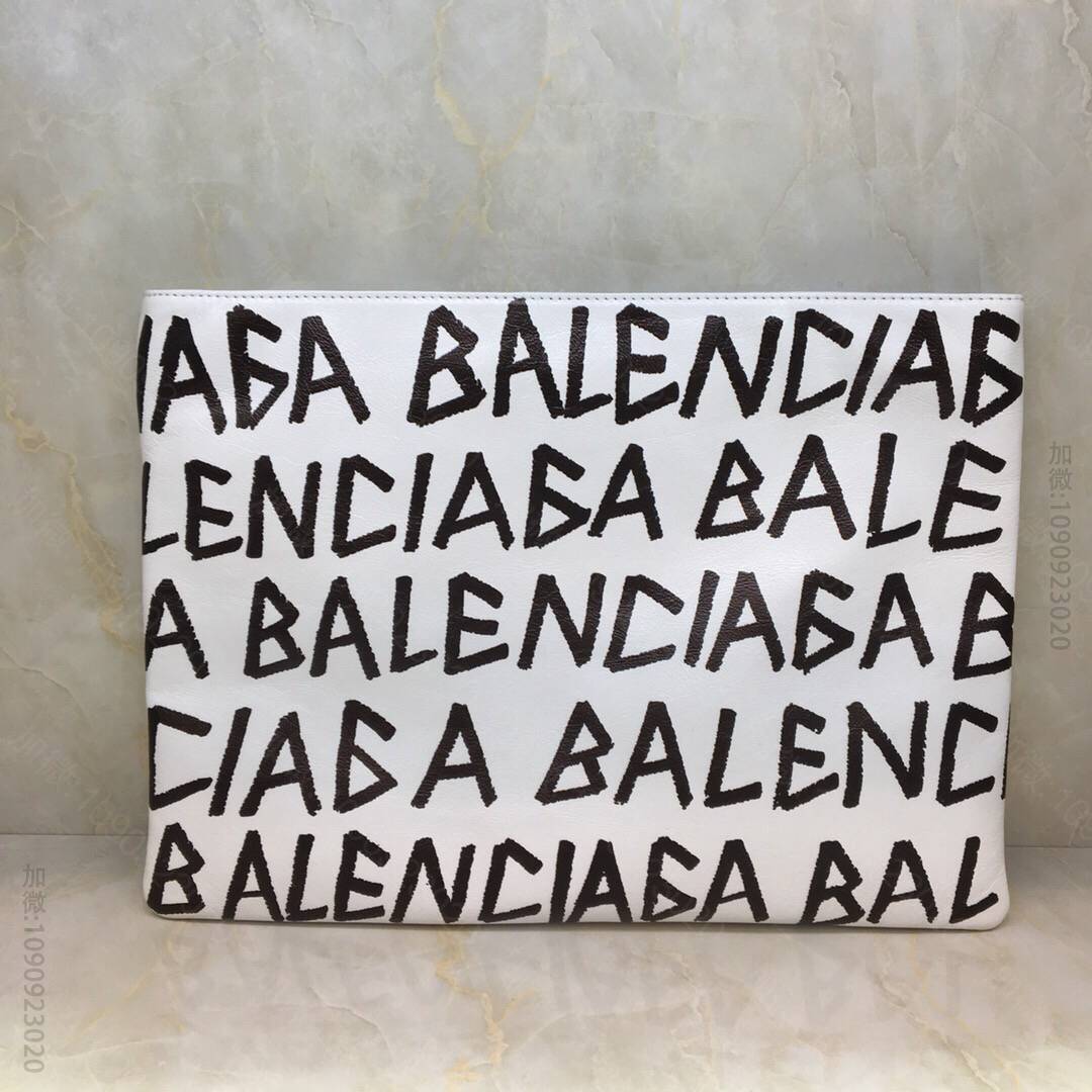 Balenciaga巴黎世家2023春夏新款定制油蜡皮手包168