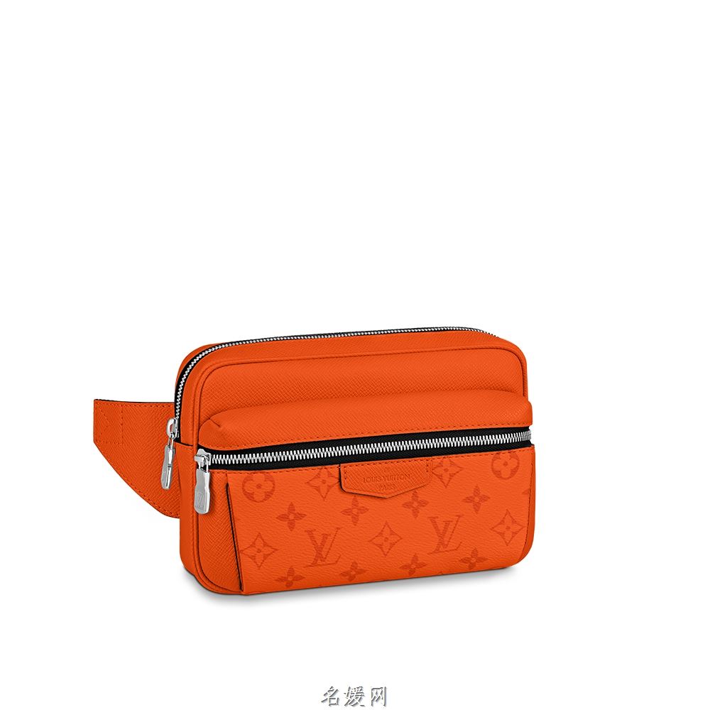 LV M30430 Taigarama系列Taiga牛皮OUTDOOR橙色腰包