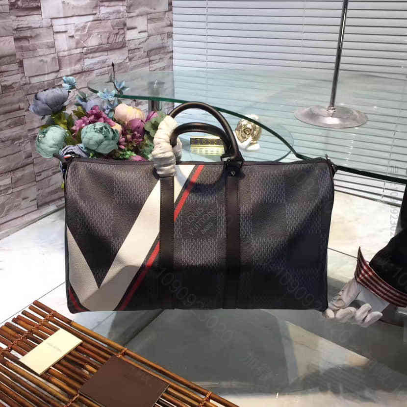 2017年美洲杯帆船赛LV Keepall 45彩绘旅行袋 N44008