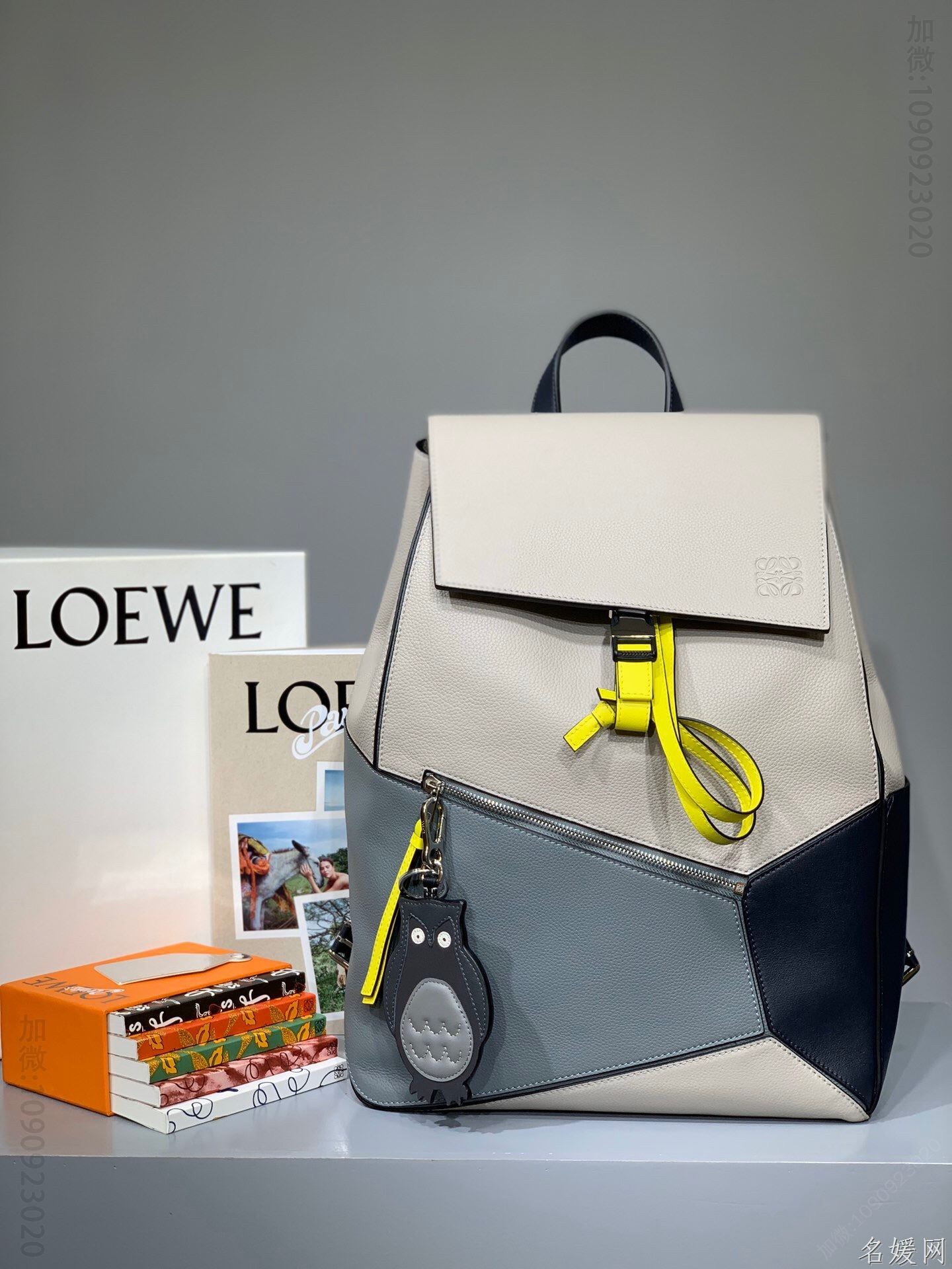 Loewe罗意威PuzzleBackpack新款超大容量男士双肩包