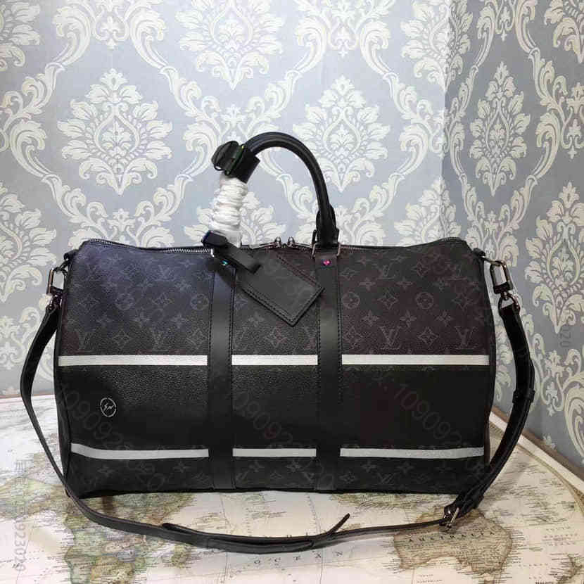 路易威登 藤原浩 日蚀闪光 LV KEEPALL 45 旅行袋 M43413