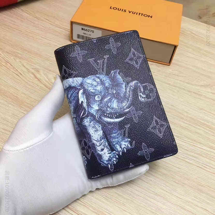 LV Monogram Other 大象动物图案护照套 M66270