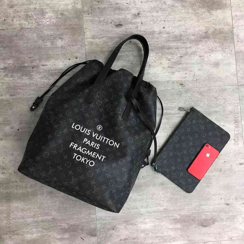 LV 日本藤原浩合作系列Monogram花纹CABAS LIGHT 手袋 M...