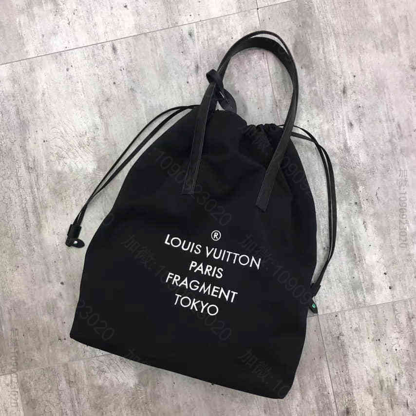 LV 黑色织物面料CABAS LIGHT 手袋 M43415