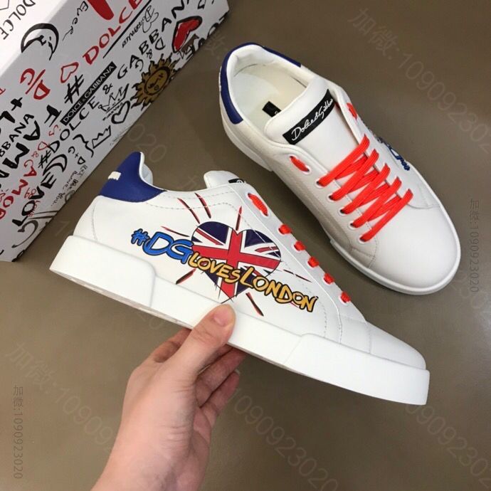 DG杜嘉班纳 重工系列PORTOFINO涂鸦系列男士‘s运动鞋